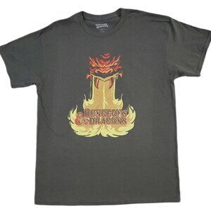 Dungeons & Dragons Game Grey Graphic T-Shirt